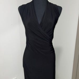 Norma Kamali Black wrap dress